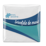 Don Pedro – Șervețele de masă – 1 strat – 25 × 25 – 80 foi