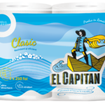El Capitan – Prosoape de hârtie – 2 straturi – 250 foi – 2 role
