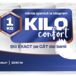 KILO Home Smart – Hârtie igienică – 2 straturi – 10 role – 1 Kg