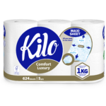 KILO Novus – Hârtie igienică – 5 straturi – 6 role – 1 Kg